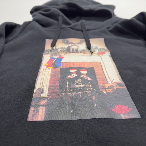 Jordan Jumpman ‘Chimney/Black’ Fleece Hoodie Size Large - Picture 2 of 3